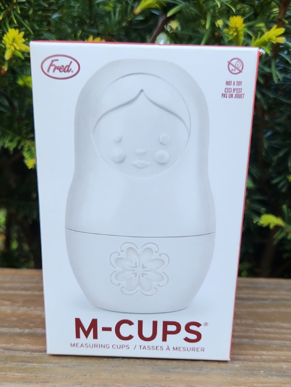Fred M-CUPS Russian Dolls Nesting Measuring Cups - Brand New, Boxed